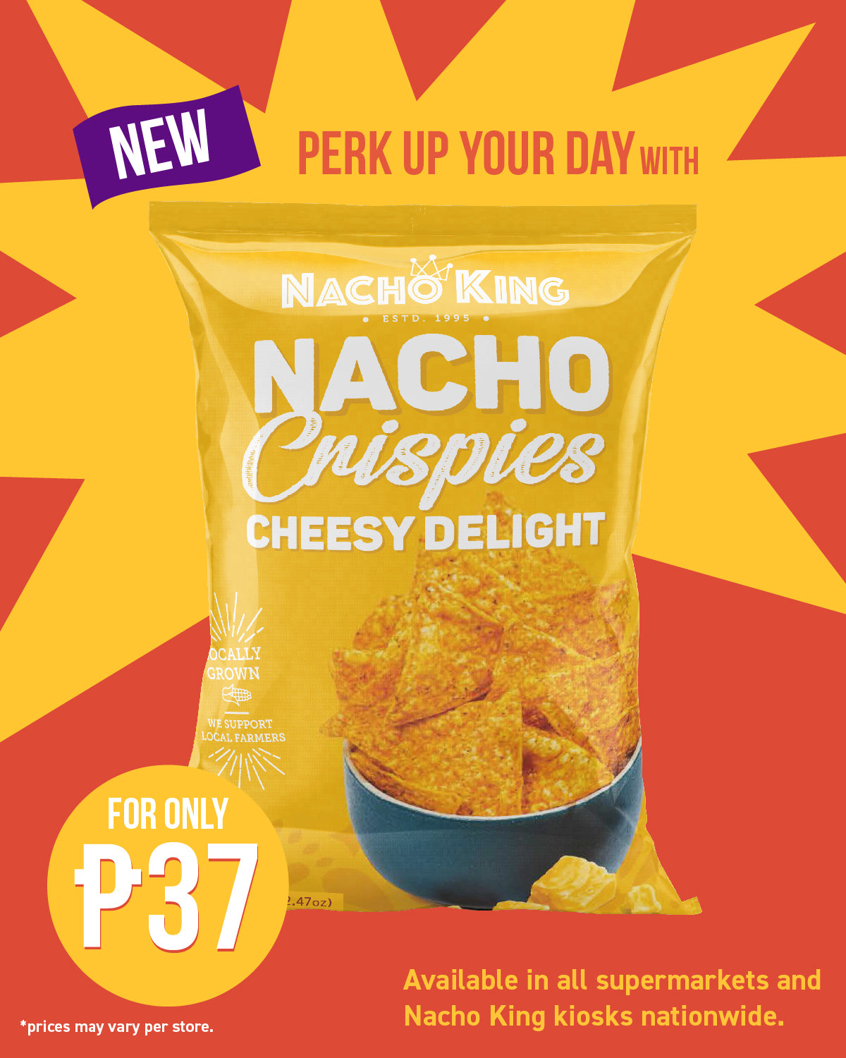 Nacho Crispies Cheesy Delight