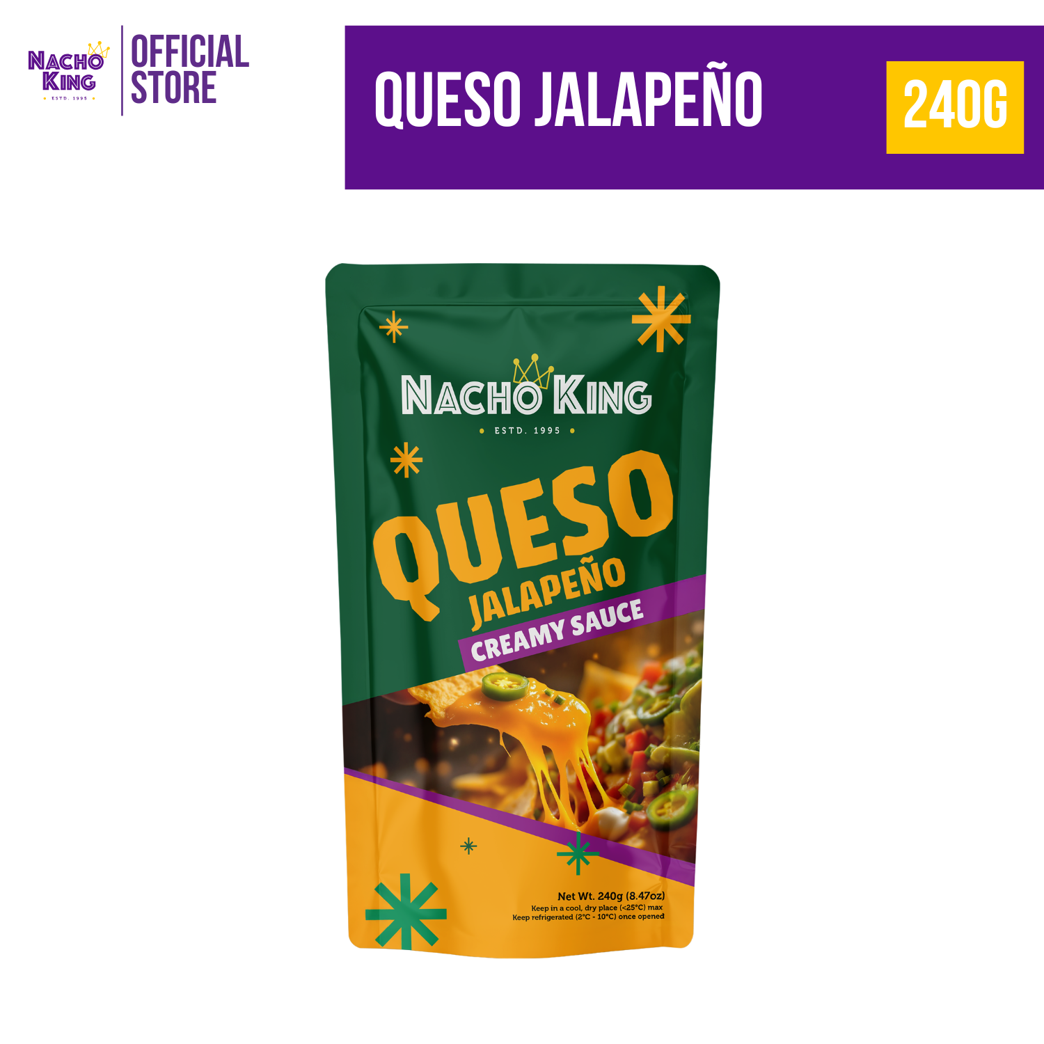 Queso Jalapeño 240g