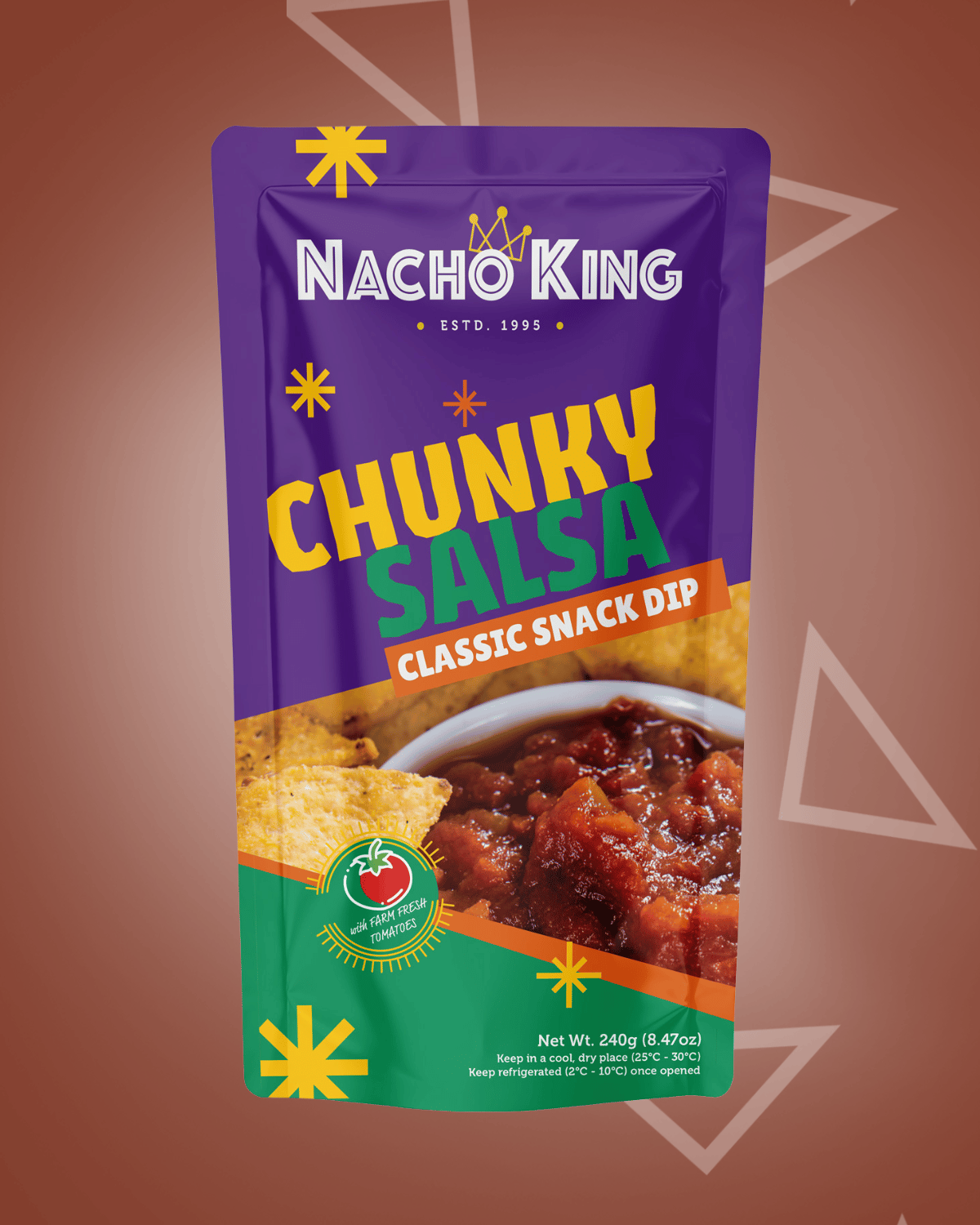 Chunky Salsa Pouch