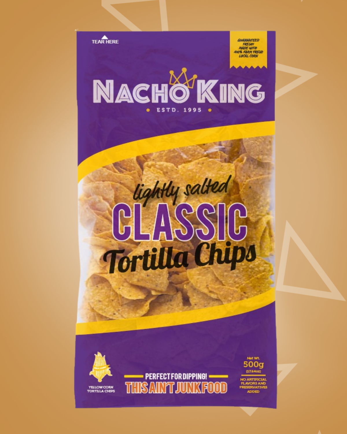 Lightly Salted Tortilla Chips 500g