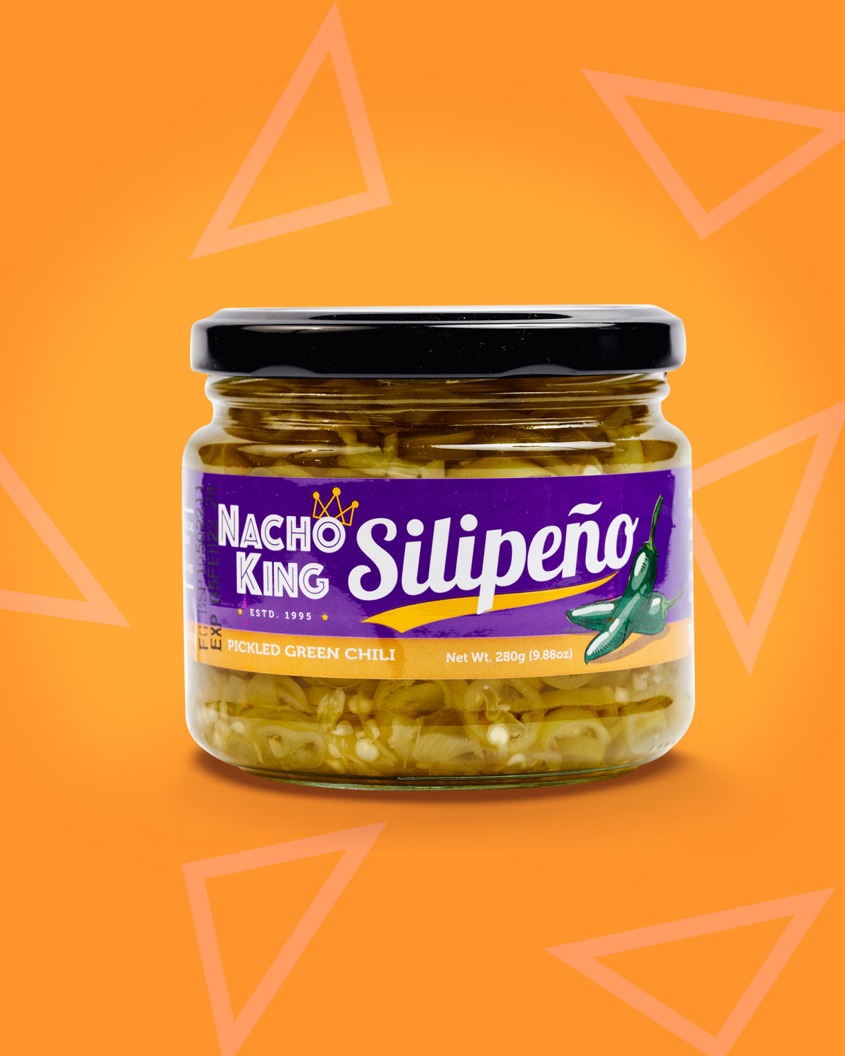 A jar of Nacho King Silipeño, Chili Nacho Dip
